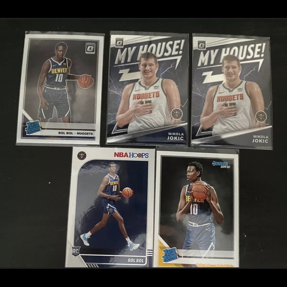 BOL BOL RC 3 LOT - NBA Hoops & Donruss
